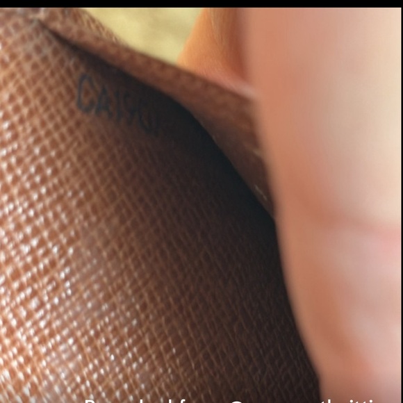 Louis Vuitton PM Agenda Passport Serial #CA1907 Spain 1997 - Picture 4 of 10